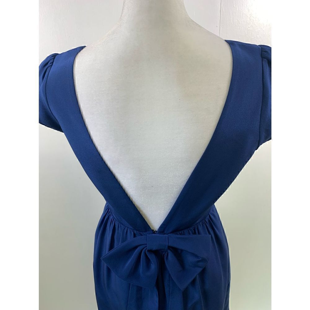 Annie Griffin Silk Royal Bluedresssize0 View 3